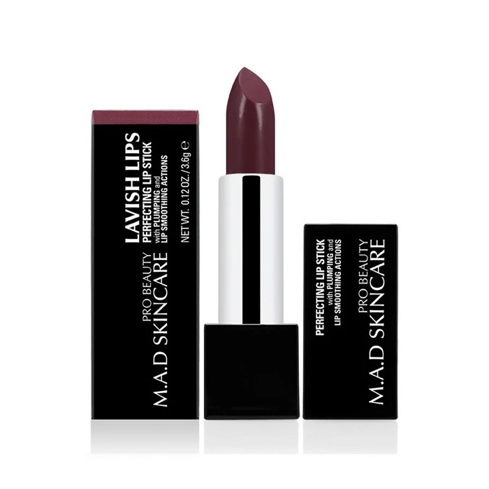 M.A.D Lavish Lips № 005 Омолаживающая помада с эффектом увеличения объема губ Perfecting Lip Stick ENCHANTED