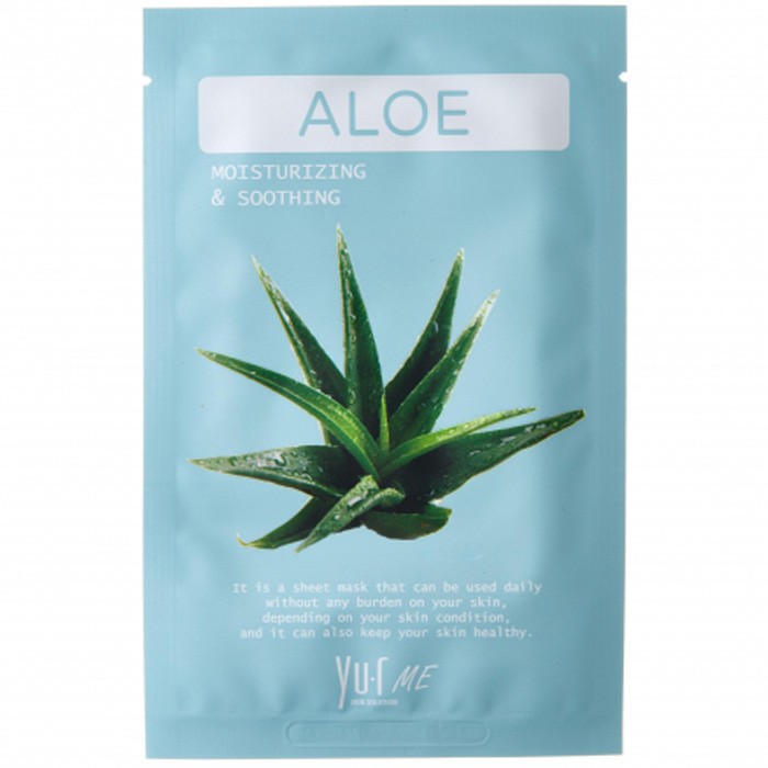 Yu.r Me Тканевая маска с экстрактом алоэ Aloe Sheet Mask