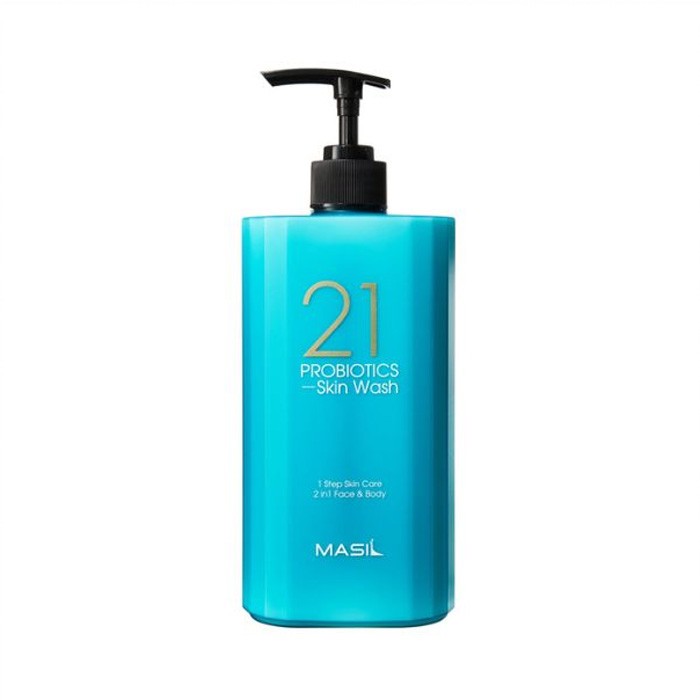Masil Гель д/душа и умывания 2 в 1 с пребиотиками 21 Probiotics Skin Wash, 500 мл