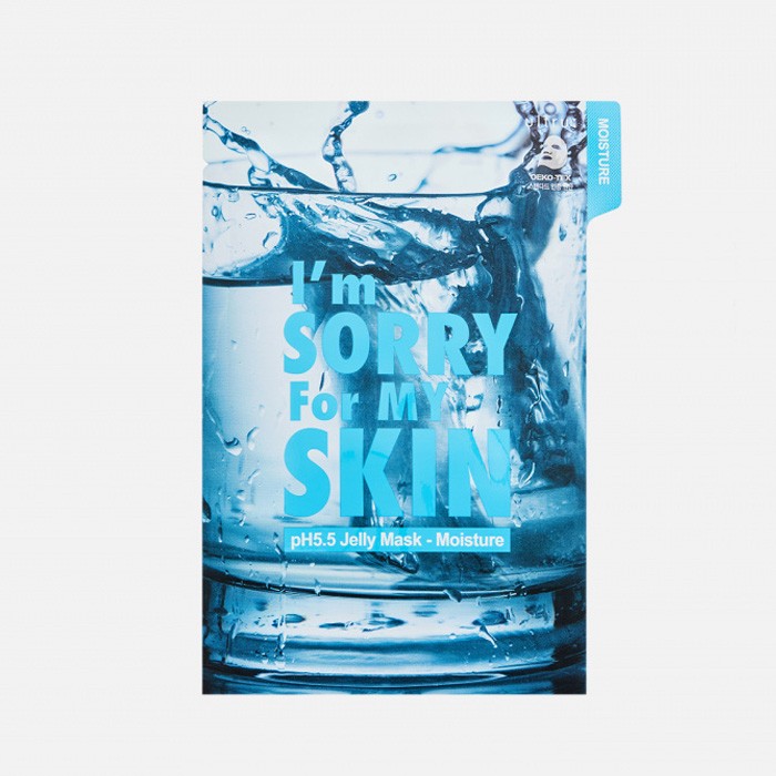 I`M SORRY FOR MY SKIN Тканевая маска для лица УВЛАЖНЕНИЕ pH5.5 Jelly Mask Moisture