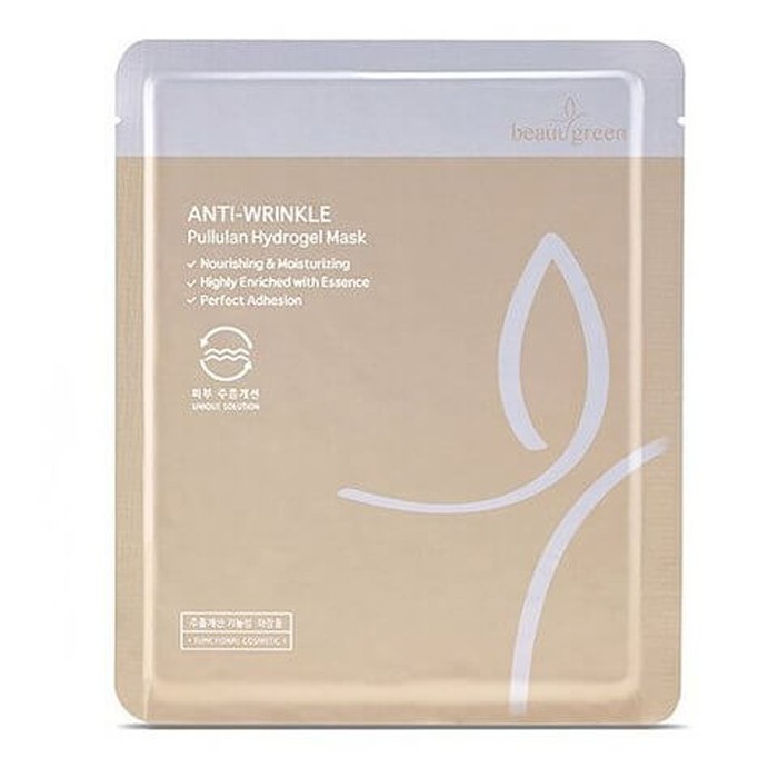 BeauuGreen Гидрогелевая маска с пуллуланом Pullulan Hydrogel Mask