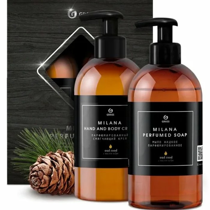 GraSS Подарочный набор "Milana Perfumed Line Oud Rood"
