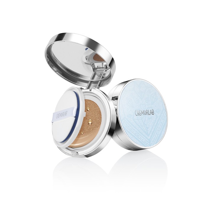 Cremorlab Кушон матирующий с морскими водорослями Тон 21 Eau Thermale Cushion O₂ Lasting T.E.N. 21 Vanilla, 30 мл
