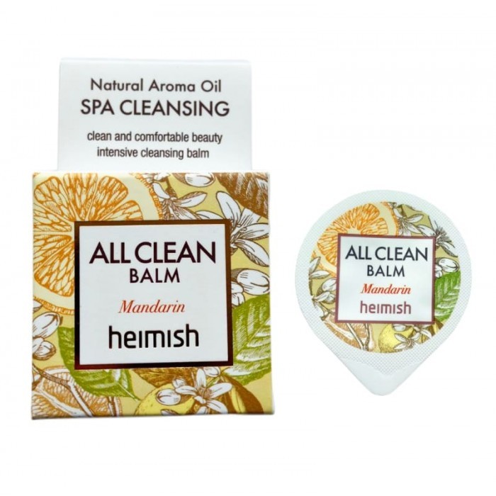 Heimish Гидрофильный бальзам с мандарином All Clean Balm Mandarin, 5 мл