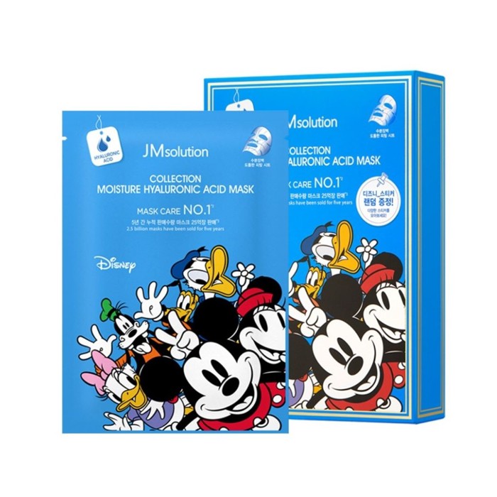 JM Solution Тканевая маска с гиалуроновой кислотой увлажняющая Disney Collection Moisture Hyaluronic Acid