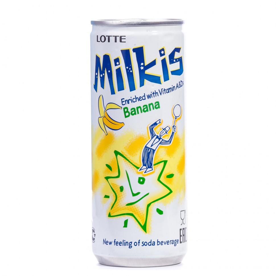 Напиток безалкогольный Milkis банан, 250 мл