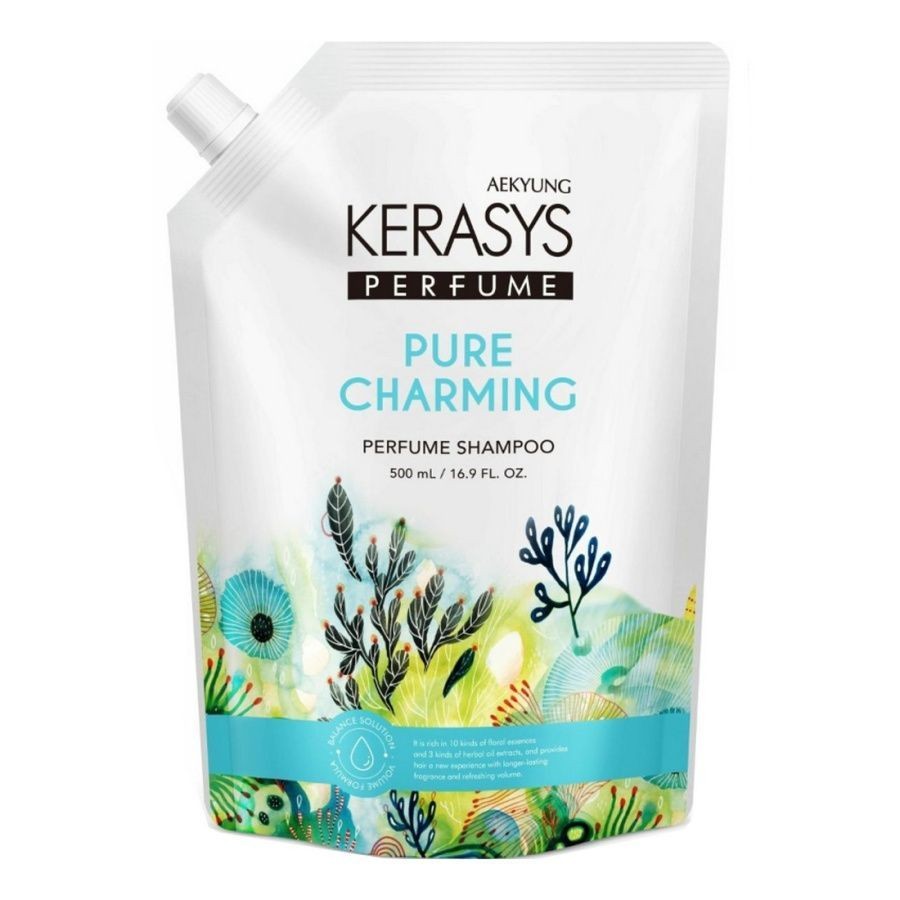 Kerasys Шампунь для волос  Шарм (запасной блок) 500мл