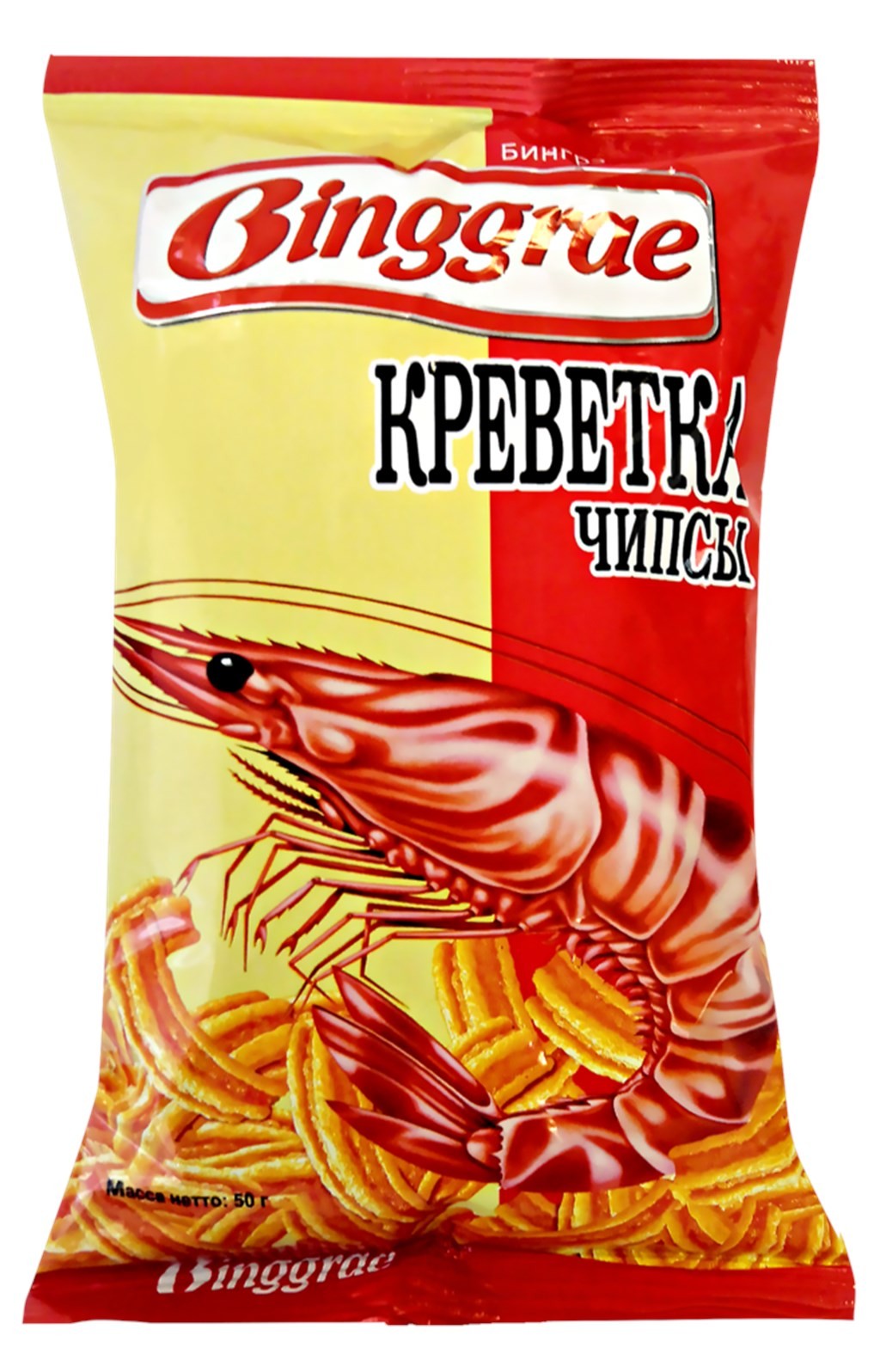 Чипсы Binggrae "Креветка", 50 г