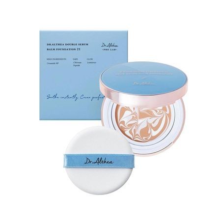 [Dr.Althea Pro Lab] Компактное тональное средство Double Serum Balm Foundation 23 SPF 50+, PA +++, 12 гр * 2 шт