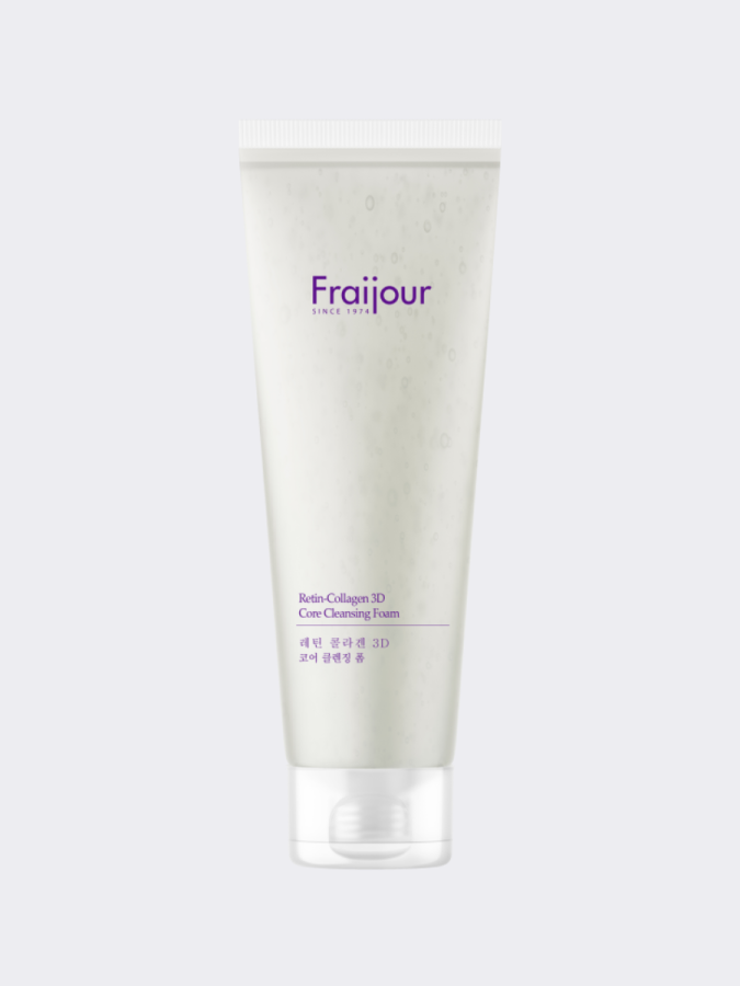 [Fraijour] Пенка-гель для умывания КОЛЛАГЕН/РЕТИНОЛ Retin-Collagen 3D Core Cleansing Foam, 250 мл
