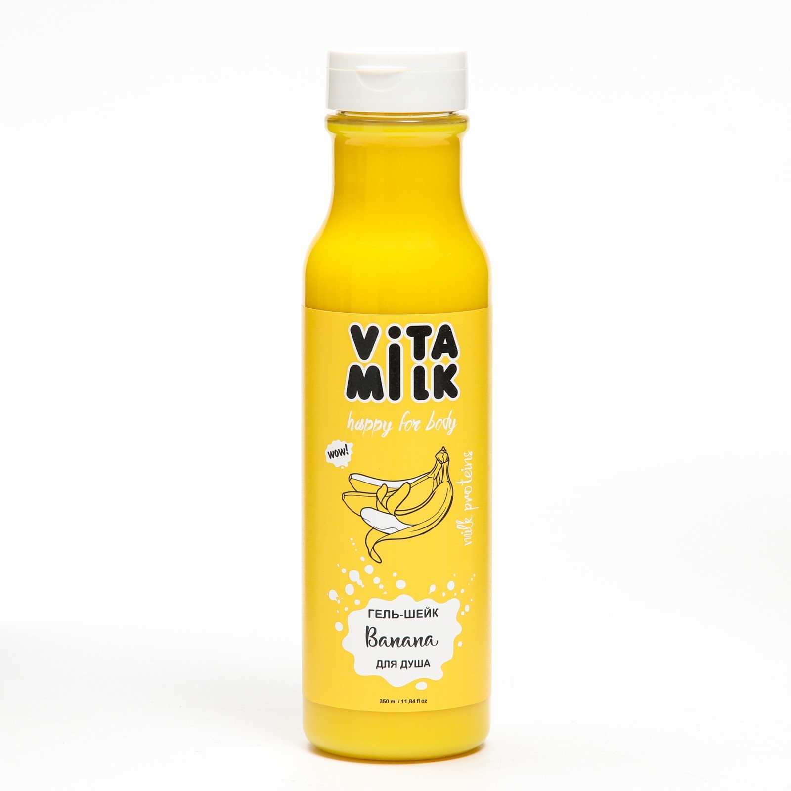 Гельдля душа VitaMilk-шейк Банан, 350 мл