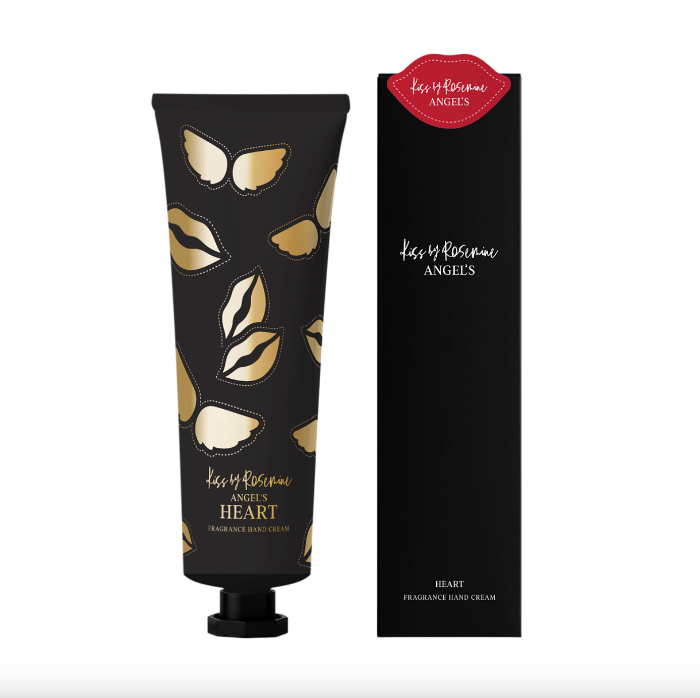 [Kiss by Rosemine] Крем для рук АРОМАТ "СЕРДЦЕ АНГЕЛА" Kiss by Rosemine Fragrance Hand Cream Angel's Heart, 60 мл