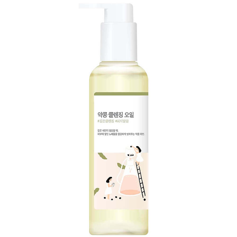 Round Lab Питательное гидрофильное масло с чёрной соей Round Lab Soybean Cleansing Oil 200 мл