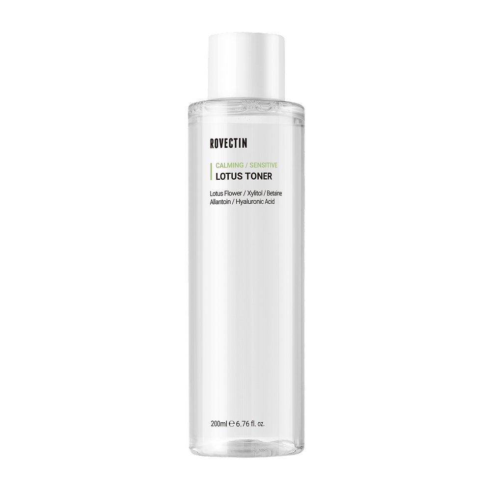 Rovectin, Успокаивающий тонер для лица с экстрактом лотоса, 200 мл Rovectin Calming Lotus Toner 200ml  , шт