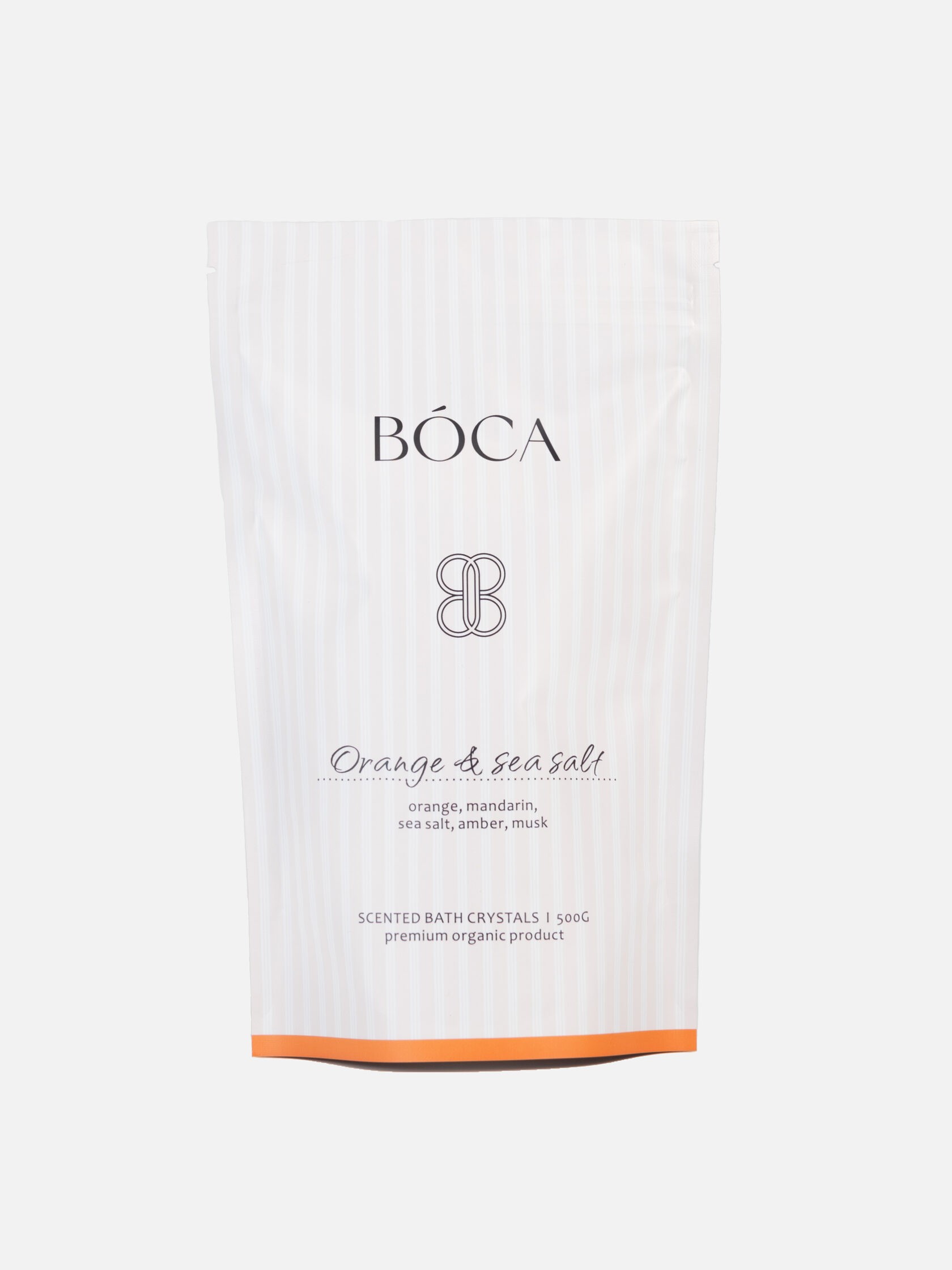 BOCA AROMA Соль д/ванны Магниевая Orange&Sea Salt 500гр РЕФИЛ