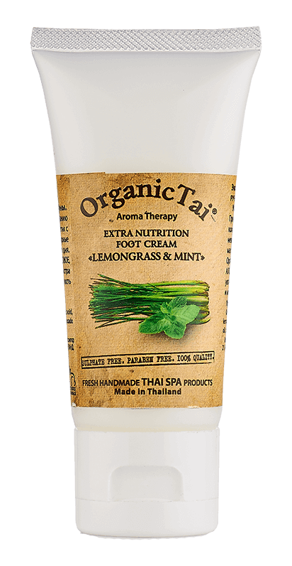 Organic Tai Крем для ног ЛЕМОНГРАСС И МЯТА, 60 мл