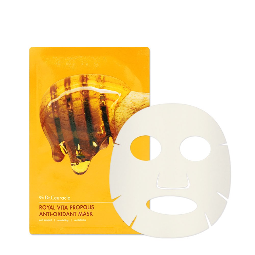 Dr.Ceuracle Тканевая маска с прополисом Royal Vita Propolis Antioxidant Mask
