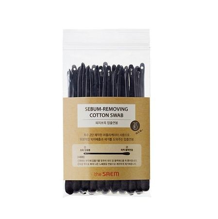 THE SAEM Ватные палочки набор для очистки пор Sebum-Removing Cotton Swab (40P) 2*20шт