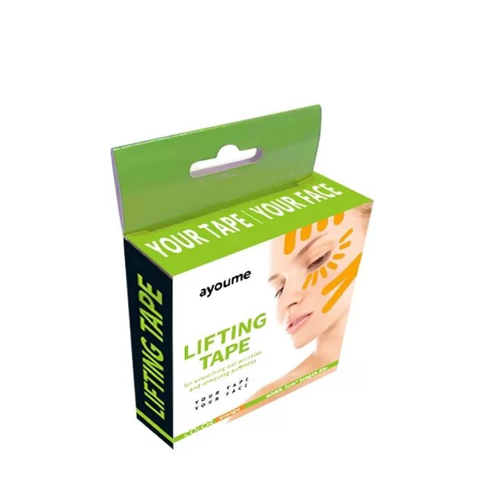AYOUME Тейп для лица 1см*5м оранжевый Kinesiology tape roll