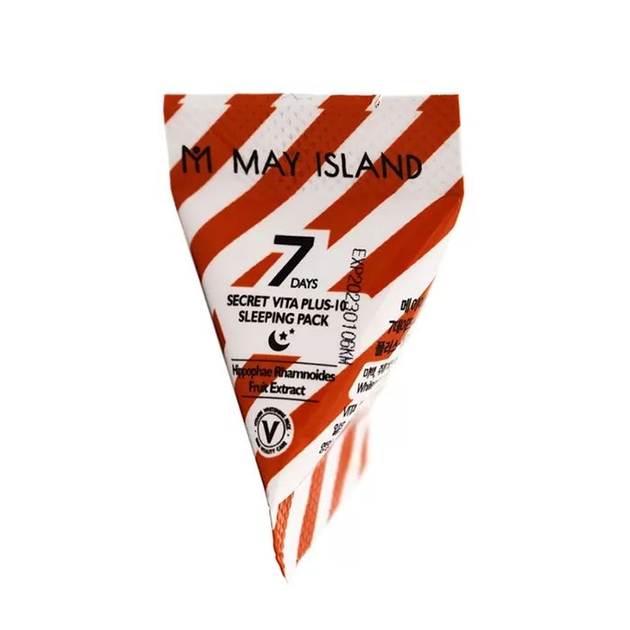 May Island 7Days Маска ночная с витаминами Secret Vita Plus-10 Sleeping Pack, 3 г