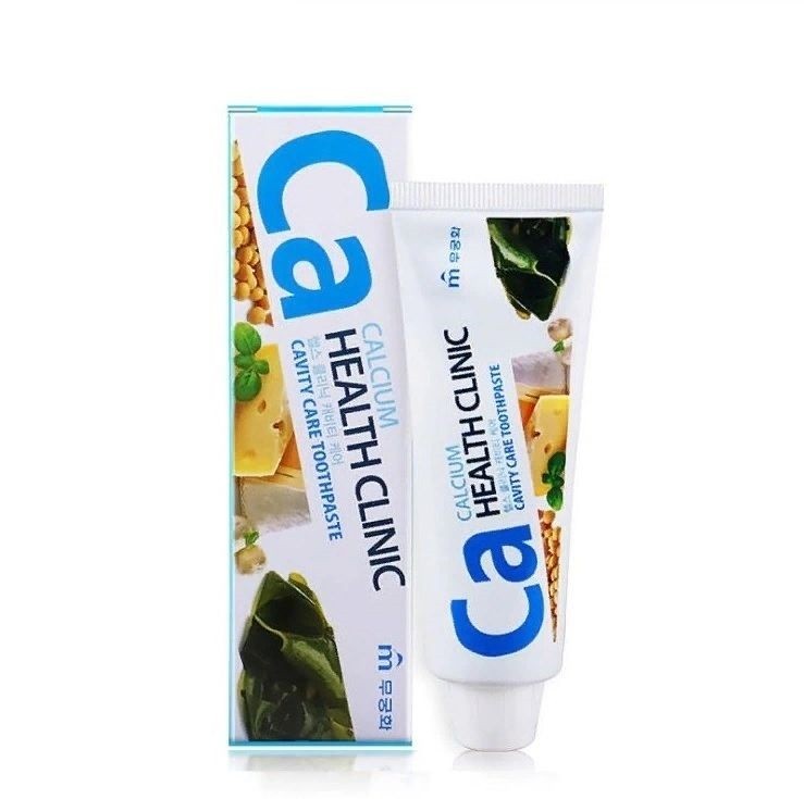 [MUKUNGHWA КОРЕЯ] Зубная паста КАЛЬЦИЙ Calcium Health Clinic, 100 гр