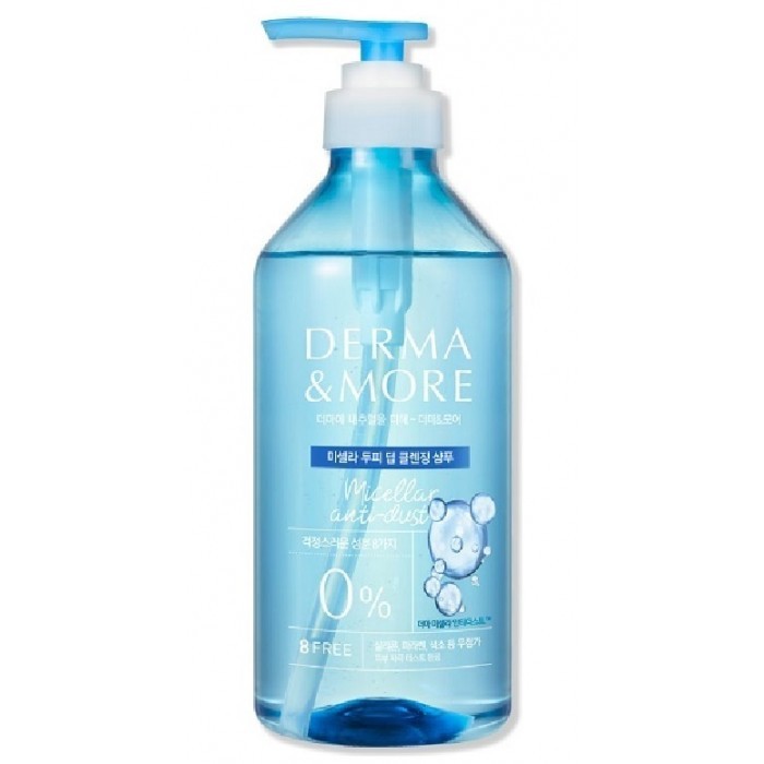 Kerasys Шампунь для волос DERMA & MORE Мицеллярный, 600 мл