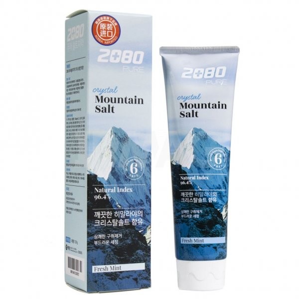 Kerasys Зубная паста Гималайская соль Pure Mountain Salt Fresh Mint Toothpaste, 120 г