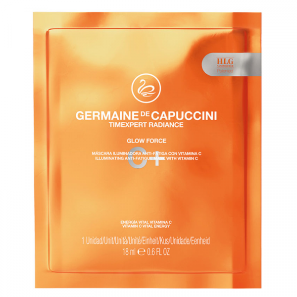 Germaine de Capuccini Radiance C+ Маска для лица с витамином С антиоксидантная Glow Force Illuminating Anti-Fatigue Mask With Vitamin C, 18 мл