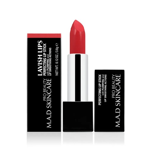 M.A.D Lavish Lips № 007 Омолаживающая помада с эффектом увеличения объема губ Perfecting Lip Stick CHEEKIE