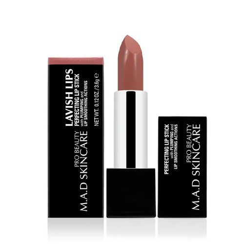 M.A.D Lavish Lips № 015 Омолаживающая помада с эффектом увеличения объема губ Perfecting Lip Stick SUPPLE