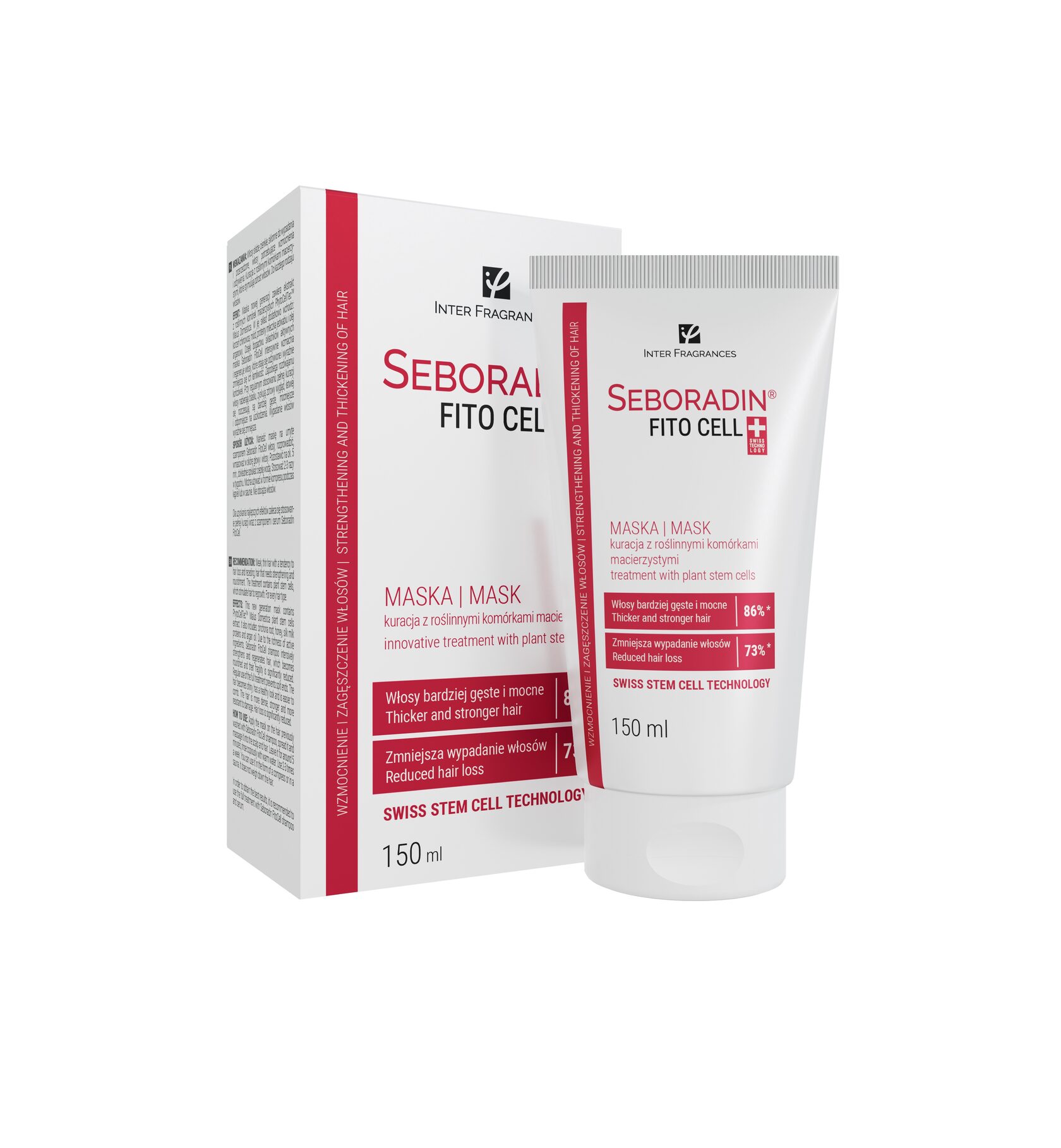 Маска Seboradin FITO CELL для укрепления и стимуляции роста волос / Seboradin FITO CELL Mask, 150 мл
