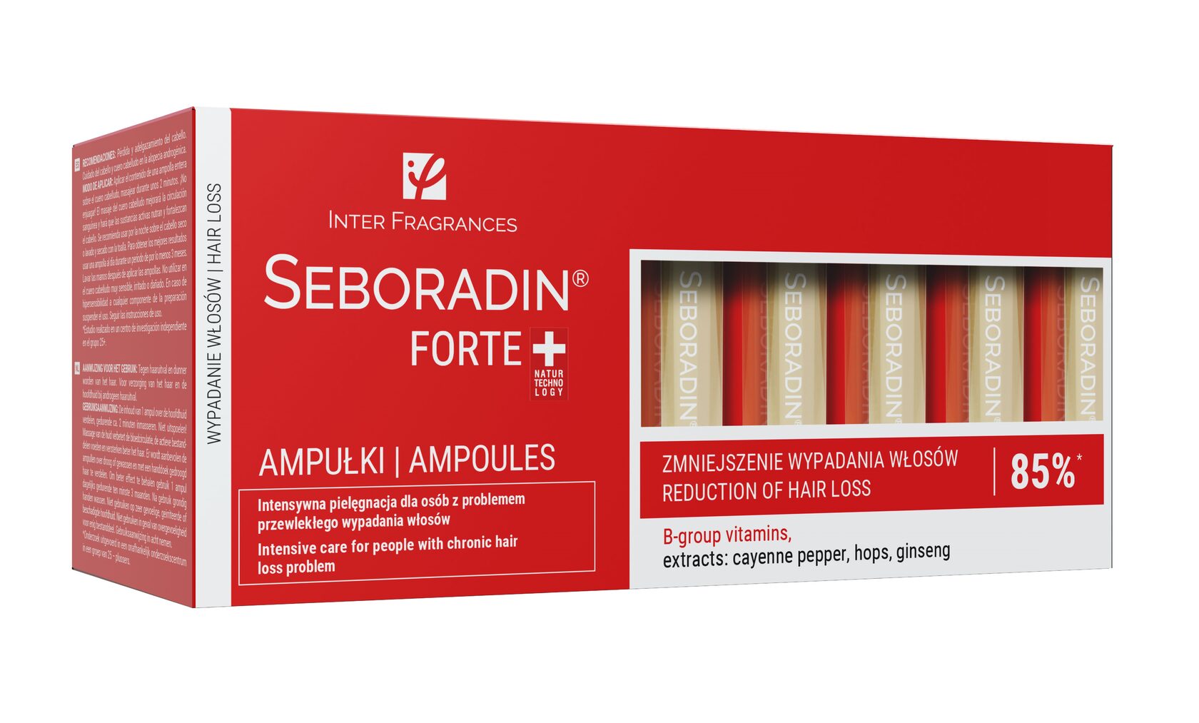 Ампула-сыворотка Seboradin  FORTE от выпадения волос / Seboradin  FORTE Ampoules, 14x5,5 мл